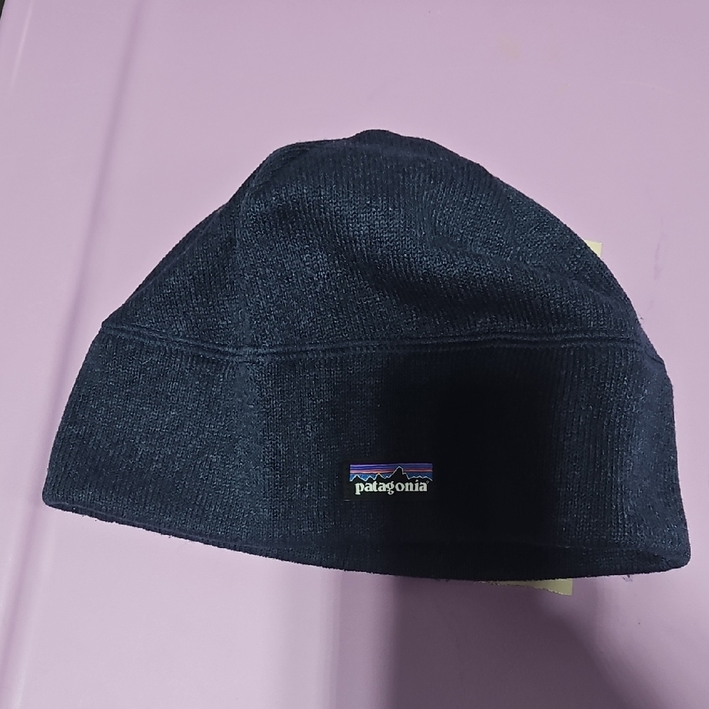 Patagonia Blue Knit Hat
